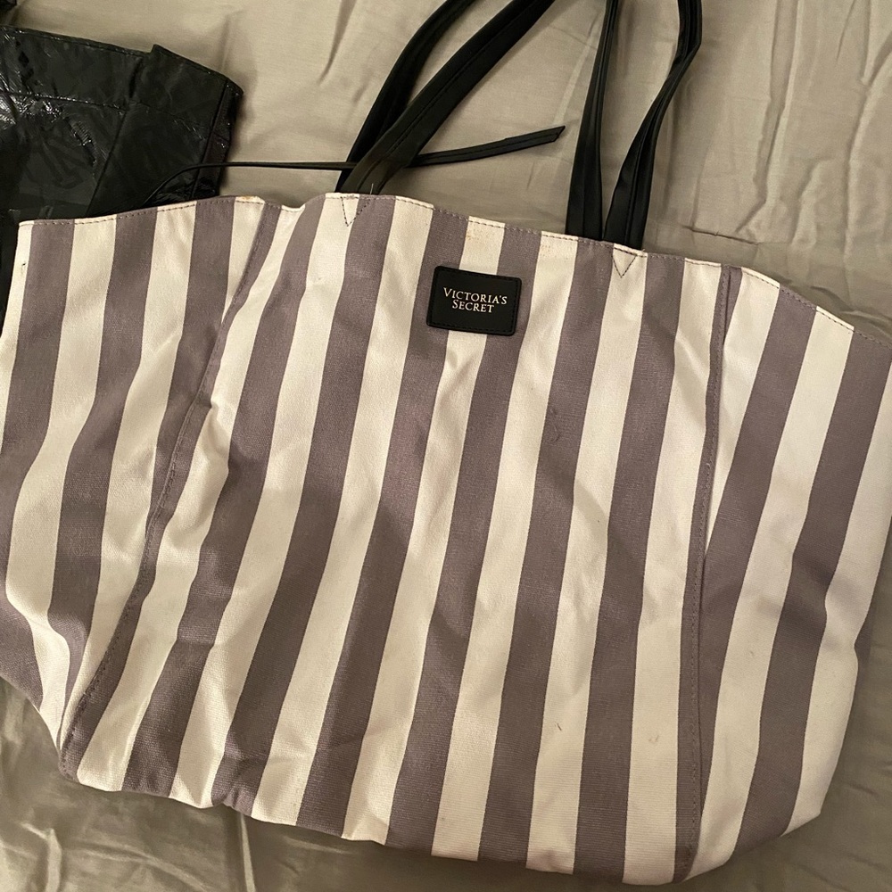 Victoria’s Secret canvas tote and reusable bag